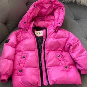 Pink Sam puffer